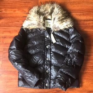 Dylan by True Grit. Faux Trim Quilted Jacket